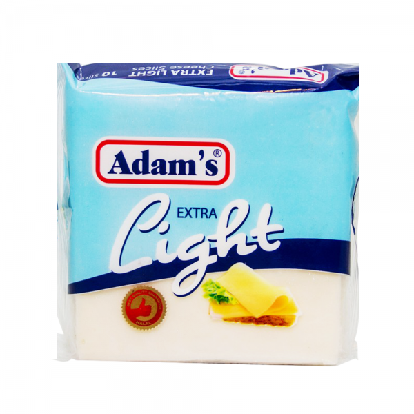 Adam's Extra Light Cheese (Singles) 200gm