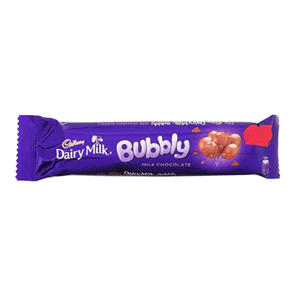 Cadbury Chocolate Bubbly 20 gm