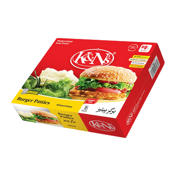 K&N's Burger Patties Economy Pack 1 kg