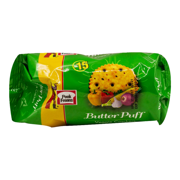 Peek Freans Butter Puff Veggie Biscuits 52.5 gm