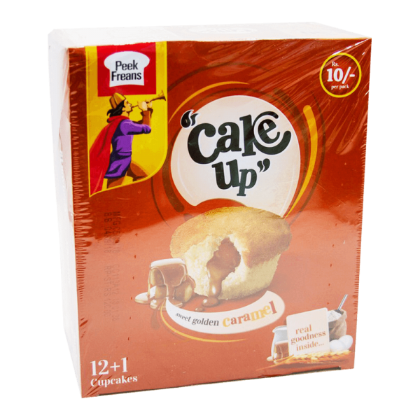 Peek Freans Cake Up Cupcakes Golden Caramel 12 Pc Box