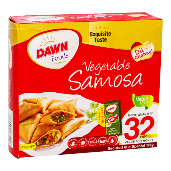 Dawn Vegetable Samosa 24 Pc 480 gm