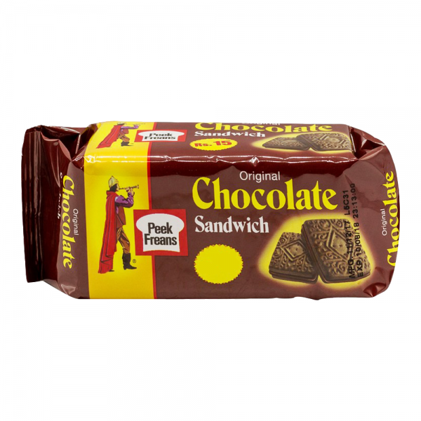 Peek Freans Chocolate Sandwich Biscuits 80 gm