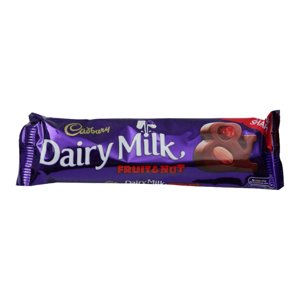 Cadbury Chocolate Dairy Milk Fruit And Nut 38 gm