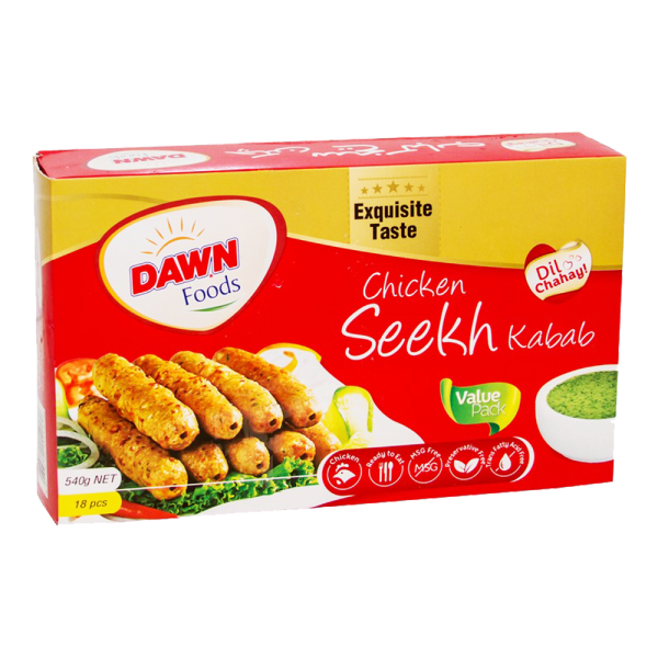 Dawn Chicken Seekh Kabab Large 540 gm