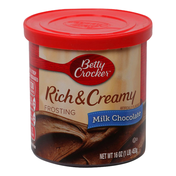 Betty Crocker Rich And Creamy Milk Chocolate Frosting 453 gm