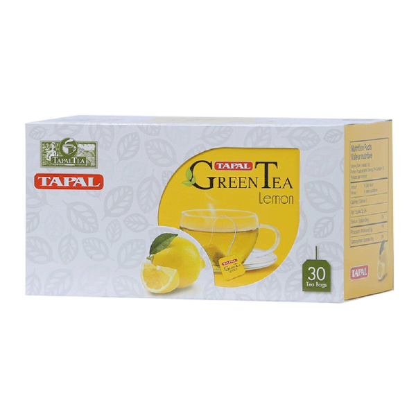 Tapal Green Tea Lemon 30 Bags 45 gm