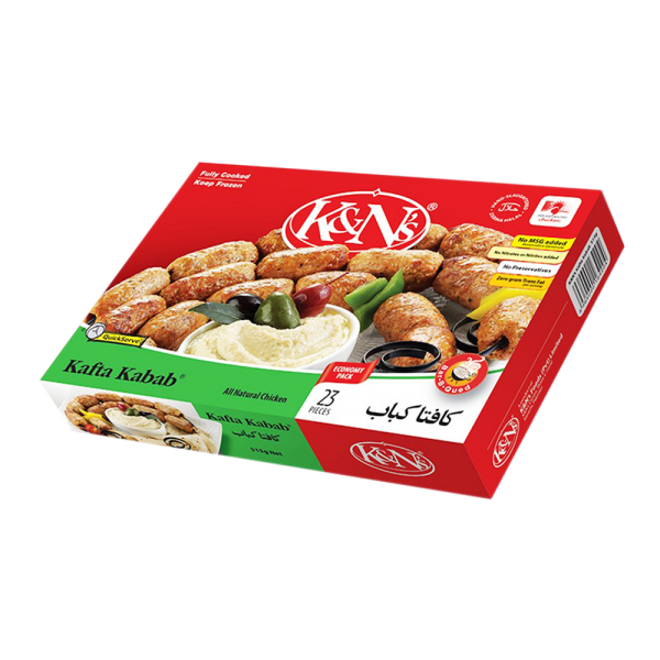 K&N's Kafta Kabab 515 gm 23 Pc