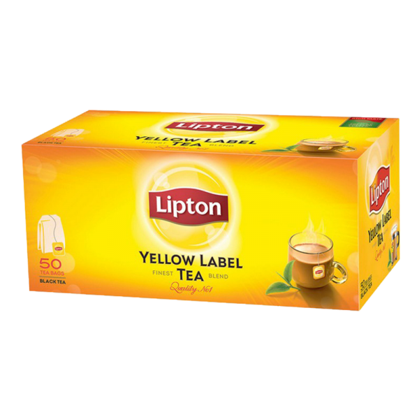 Lipton Tea Yellow Label 50 Tea Bags 100 gm