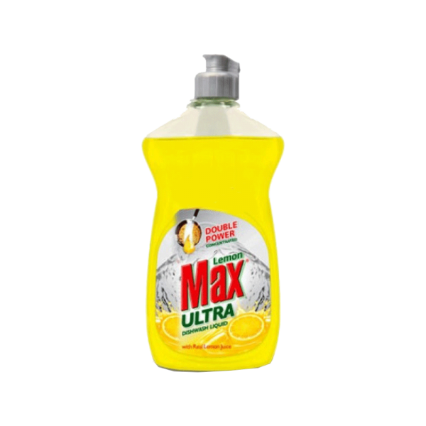 Lemon Max Dish Wash Liquid Yellow 500ml