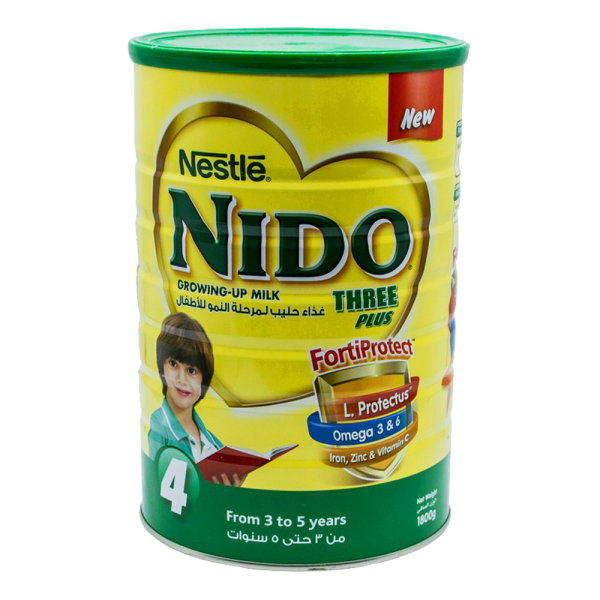 Nestle Nido Three Plus Stage 4 Tin 1800 gm