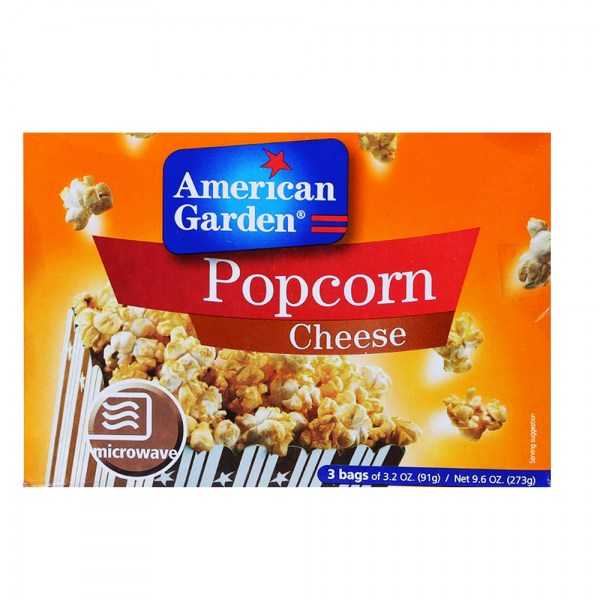 American Garden Pop Corn Cheese 273 gm