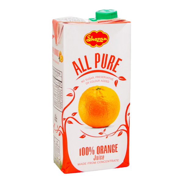 Shezan All Pure Orange Juice 1 Liter