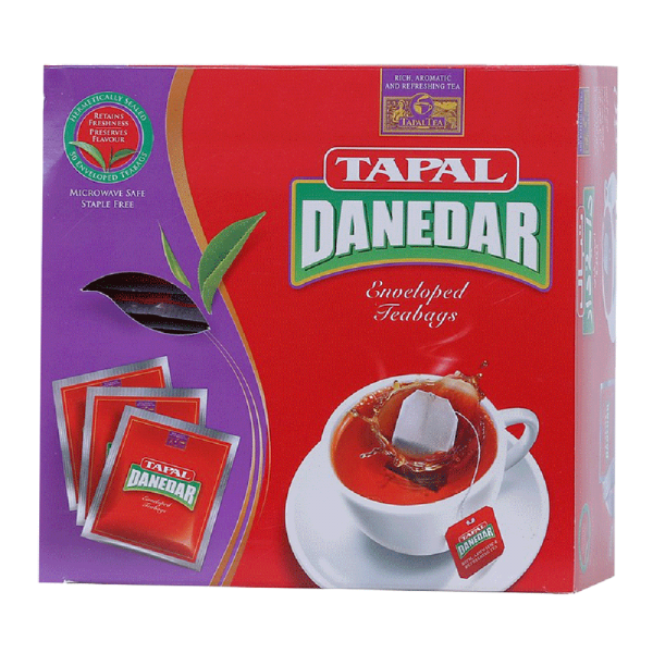 Tapal Danedar Enveloped 50 Tea Bags 100 gm