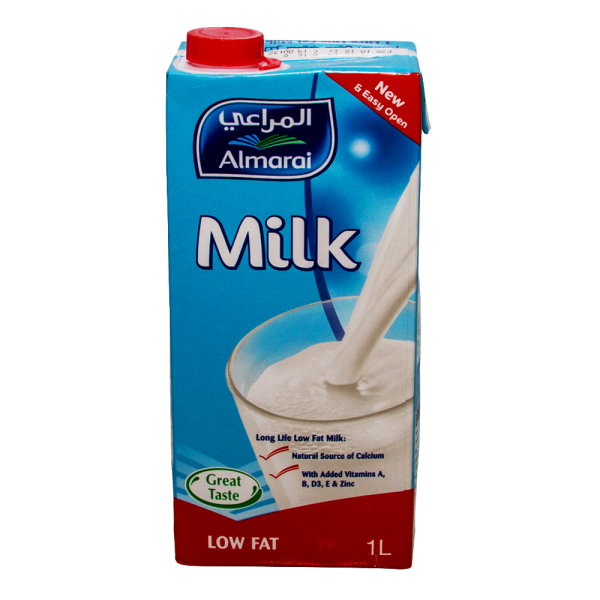 Almarai Milk Low Fat 1 ltr