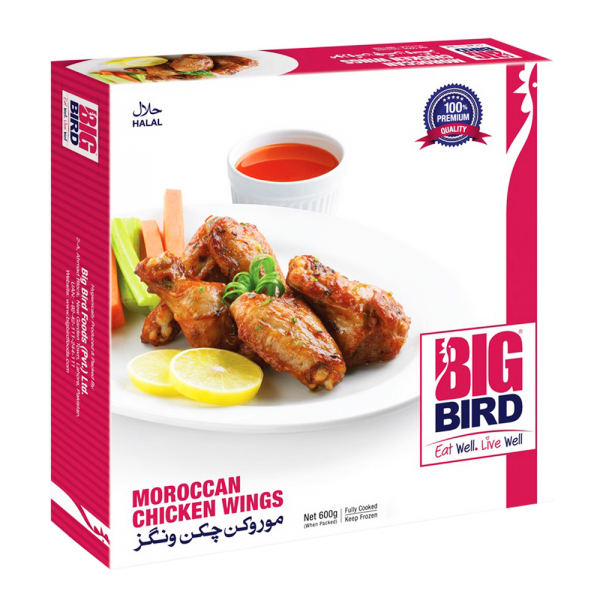 Big Bird Moroccan Chicken Wing 600 gm