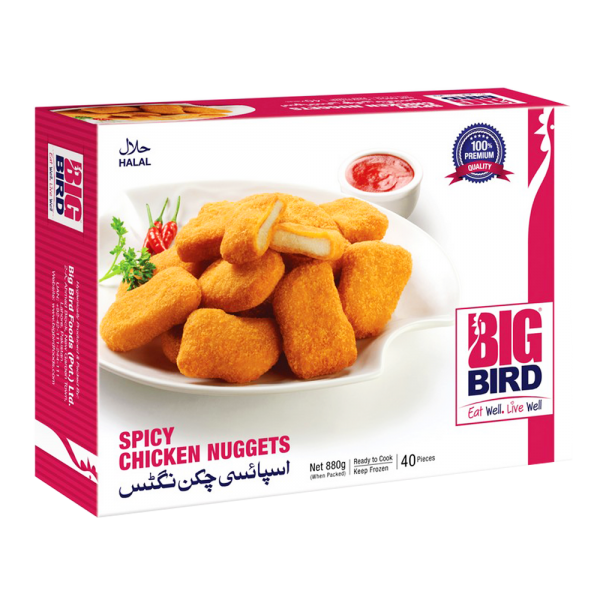 Big Bird Spicy Chicken Nuggets 880 gm