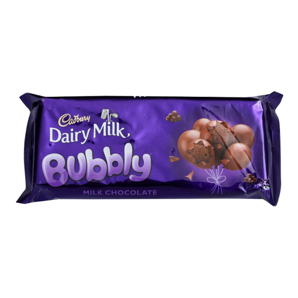 Cadbury Dairy Milk Chocolate Bubbly 87 gm