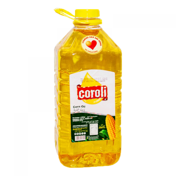 Coroli Corn Oil Bottle 4 ltr