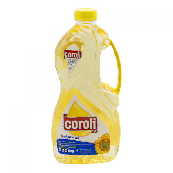 Coroli Sunflower Oil Bottle Vitamin A & D 1.8 ltr