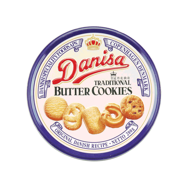 Danisa Butter Cookies Traditional Tin 200 gm