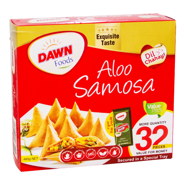 Dawn Aloo Samosa 32 Pcs 480 gm