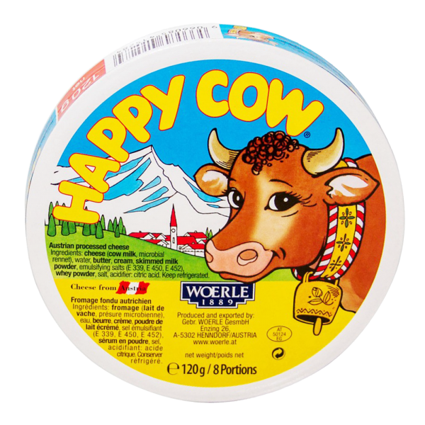 Happy Cow Cheese 8 Portions 120 gm