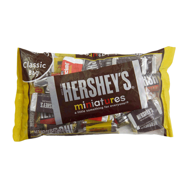 Hersheys Chocolate Miniatures Classic Bag 340 gm