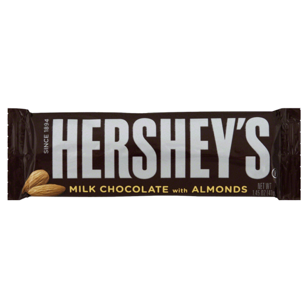 Hersheys Milk Chocolate Almond 41 gm