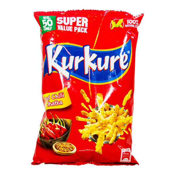 Kurkure Chips Red Chili Jhatka 112 gm