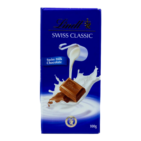 Lindt Swiss Classic Milk Chocolate 100 gm