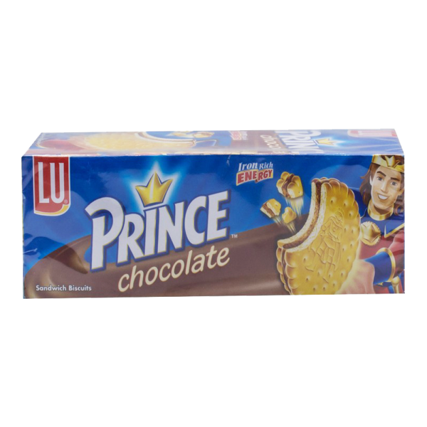 Lu Prince Chocolate Biscuit 112 gm