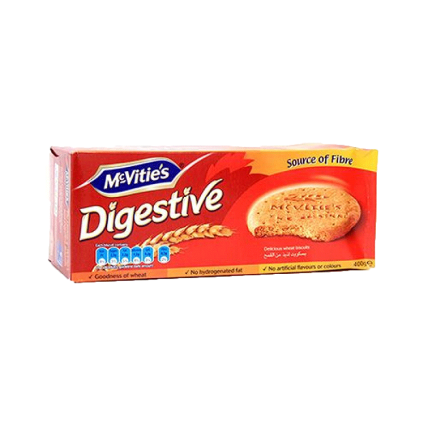 Mcvities Biscuits Digestive Original Source Of Fibre 400 gm