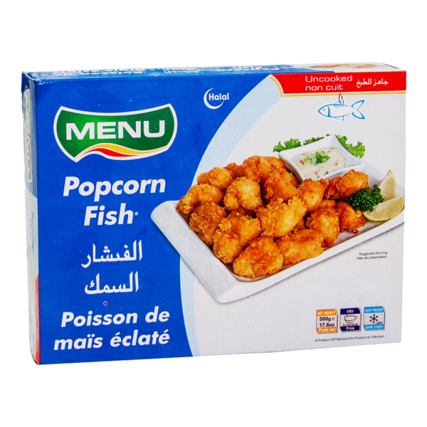 Menu Popcorn Fish 500 gm