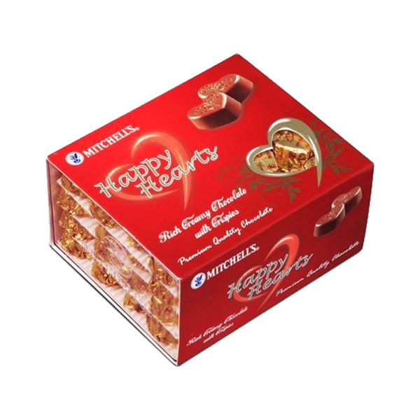 Mitchells Happy Hearts Chocolate 480gm