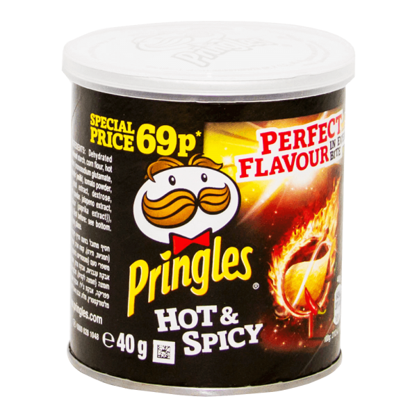 Pringles Chips Hot & Spicy 40 gm