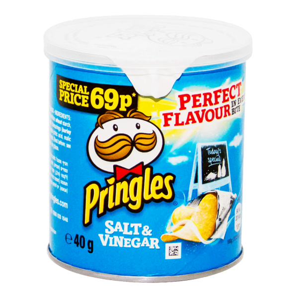 Pringles Chips Salt And Vinegar 40 gm