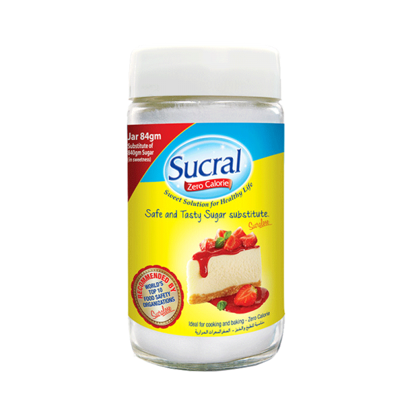 Sucral Zero Calorie Sugar Bottle 84 gm