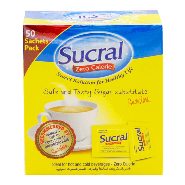 Sucral Zero Calorie Sugar Sachet 50 Sachet