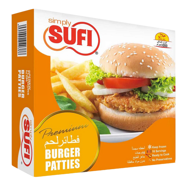 Sufi Burger Patties 1 kg