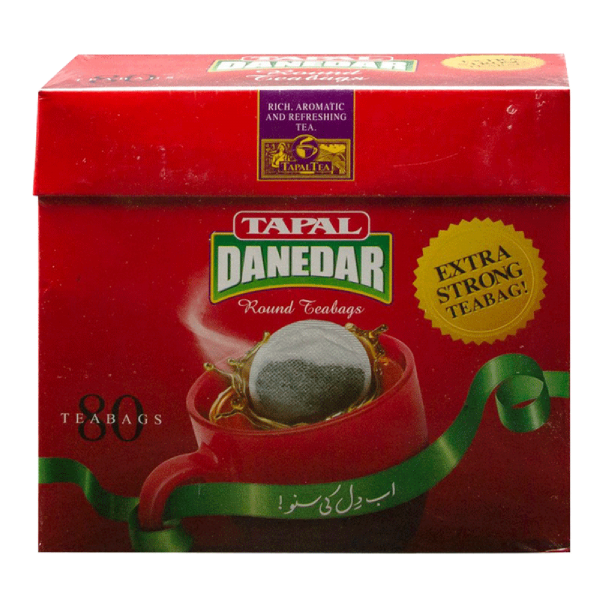 Tapal Danedar 80 Round Tea Bags 200 gm