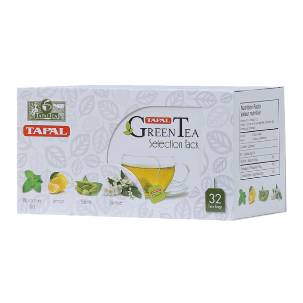 Tapal Green Tea Selection Pack 32 Bags 48 gm