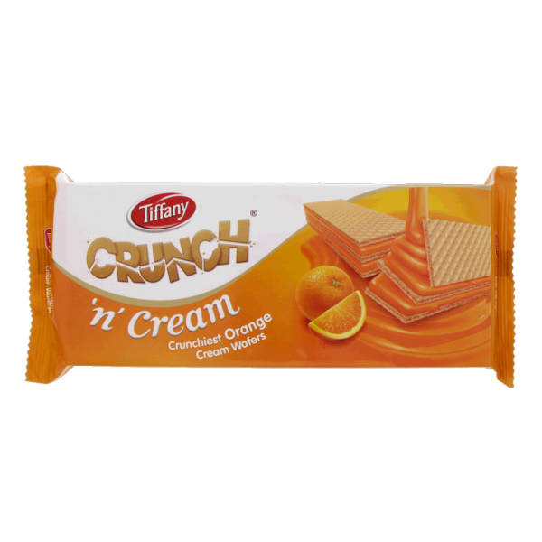 Tiffany Wafers Crunch Orange 76 gm